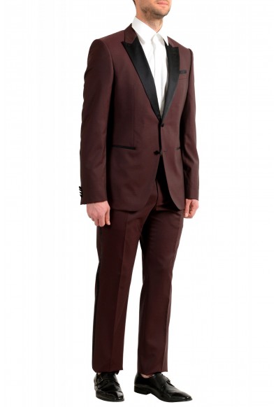 Hugo Boss Men's "Helward1/Gelvin_1" Slim Fit 100% Wool Purple Tuxedo Suit: Picture 2