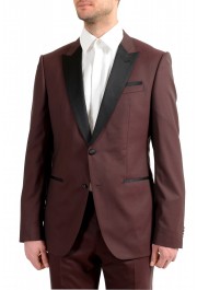Hugo Boss Men's "Helward1/Gelvin_1" Slim Fit 100% Wool Purple Tuxedo Suit: Picture 4
