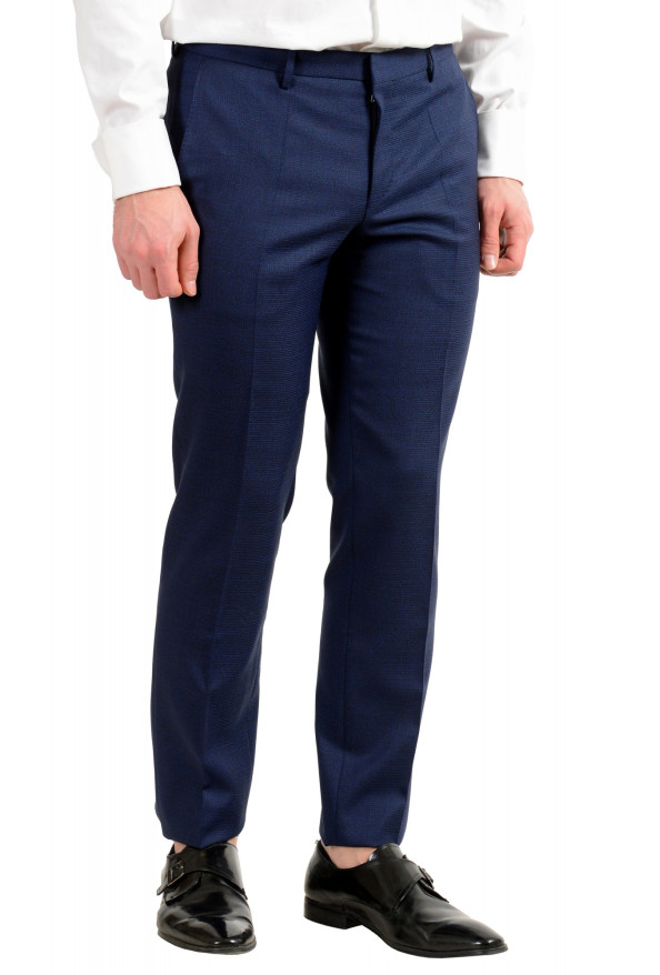 Hugo Boss Men's "Novan5/Ben2" Slim Fit 100% Wool Blue Two Button Suit: Picture 9