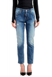 Dsquared2 Women's "Cool Girl Jean" Blue Slim Jeans