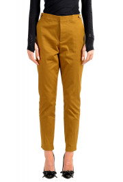 Dsquared2 Women's Mustard Brown Casual Pants