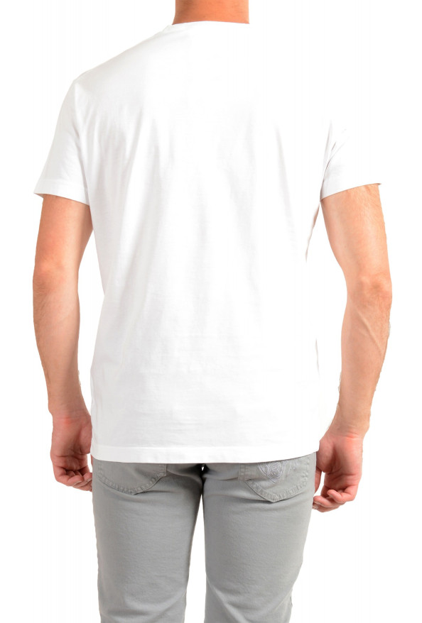 Dsquared2 Men's White Logo Print Crewneck T-Shirt: Picture 3