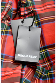 Dsquared2 Men's Multi-Color Plaid Long Sleeve Button Down Shirt: Picture 6