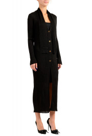 Just Cavalli Women's Knitted Wool Button Down Cardigan Dress: Picture 2