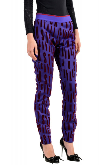 Just Cavalli Women's Multi-Color Elastic Waist Casual Pants: Picture 2
