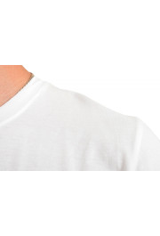 Hugo Boss Men's "Dinge" White Graphic Print Crewneck T-Shirt: Picture 4