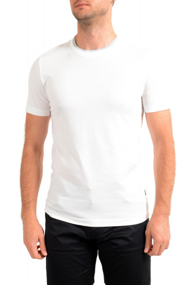 Hugo Boss Men's "Tessier128" White Crewneck T-Shirt
