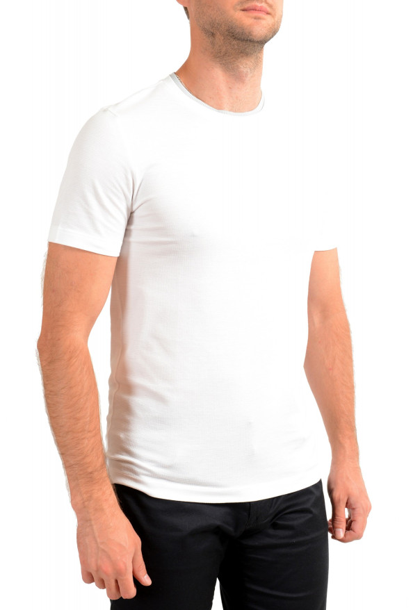 Hugo Boss Men's "Tessier128" White Crewneck T-Shirt: Picture 2