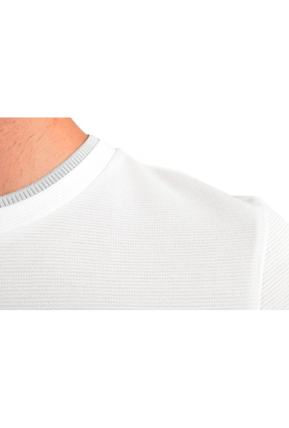 Hugo Boss Men's "Tessier128" White Crewneck T-Shirt: Picture 4