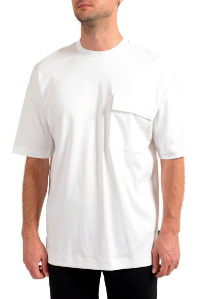 Hugo Boss Men's "Tames 09" Relaxed Fit White Crewneck T-Shirt