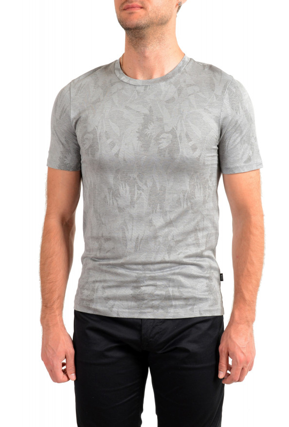Hugo Boss Men's "Trssler" Slim Fit Gray Crewneck T-Shirt