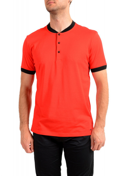 Hugo Boss Men's "Denots202" Regular Fit Bright Red Crewneck Short Sleeve T-Shirt