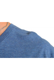 Hugo Boss Men's "Tilson 55" Regular Fit Blue V-Neck T-Shirt: Picture 4