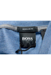 Hugo Boss Men's "Tilson 55" Regular Fit Blue V-Neck T-Shirt: Picture 5