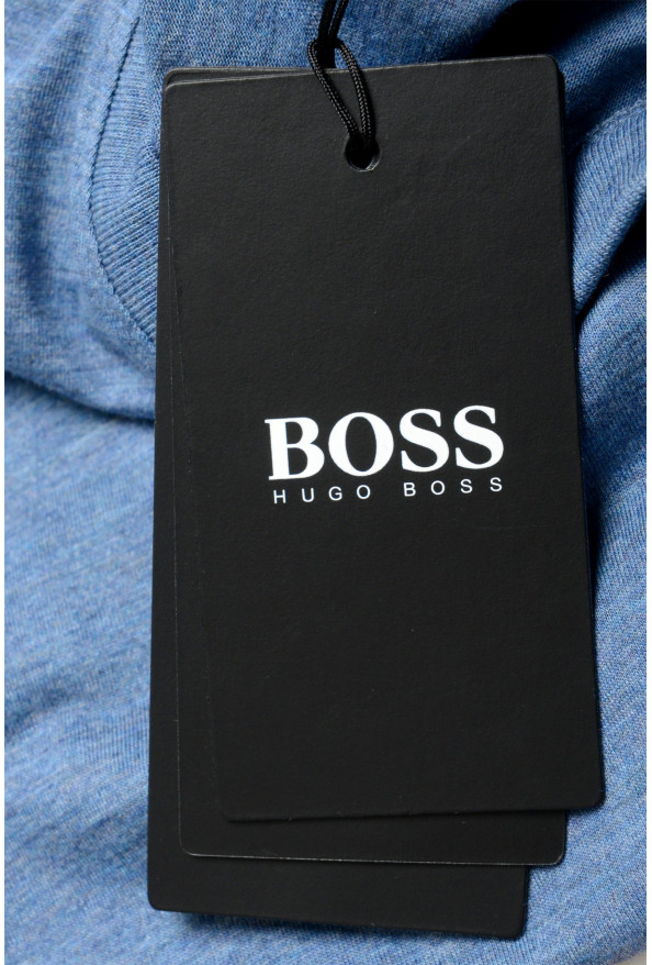Hugo Boss Men's "Tilson 55" Regular Fit Blue V-Neck T-Shirt: Picture 6