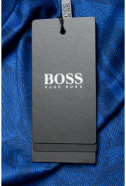 Hugo Boss Men's "Tessler121" Blue Floral Print Crewneck T-Shirt: Picture 6