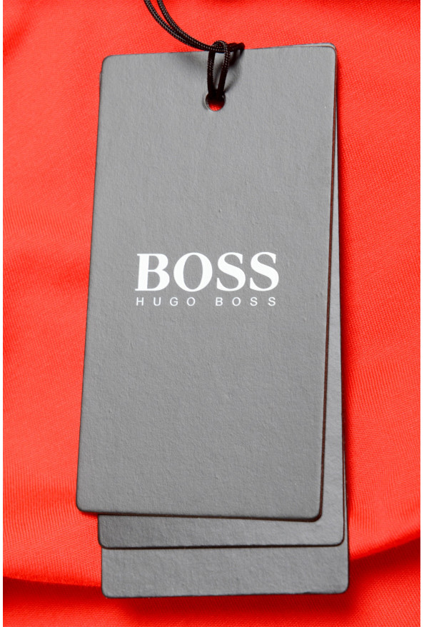 Hugo Boss Men's "Tilson 55" Regular Fit Red V-Neck T-Shirt: Picture 6