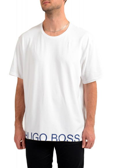Hugo Boss Men's "Identity T-shirt RN" White Crewneck T-Shirt 
