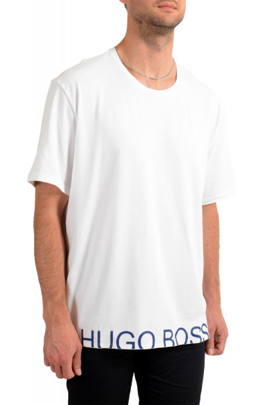 Hugo Boss Men's "Identity T-shirt RN" White Crewneck T-Shirt : Picture 2