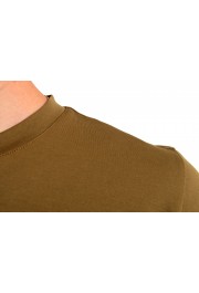 Hugo Boss Men's "Dicagolino_LP1" Olive Logo Print Crewneck T-Shirt: Picture 4