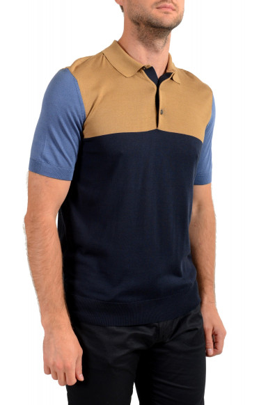 Hugo Boss Men's "T-Politrani" 100% Silk Short Sleeve Polo Shirt : Picture 2