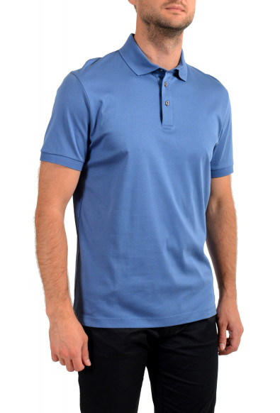 Hugo Boss Men's "T-Perry 14" Blue Short Sleeve Polo Shirt: Picture 2