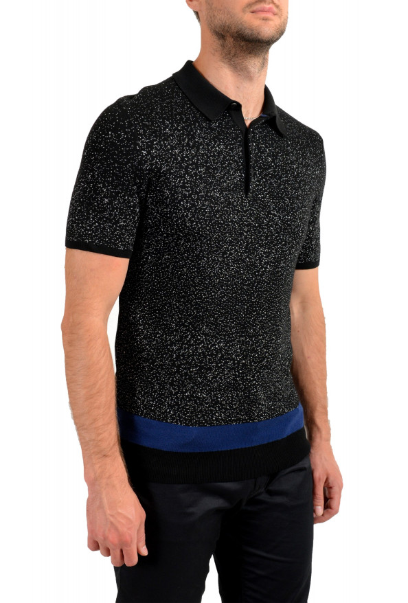 Hugo Boss Men's "Imilio" Multi-Color Knitted Short Sleeve Polo Shirt: Picture 2