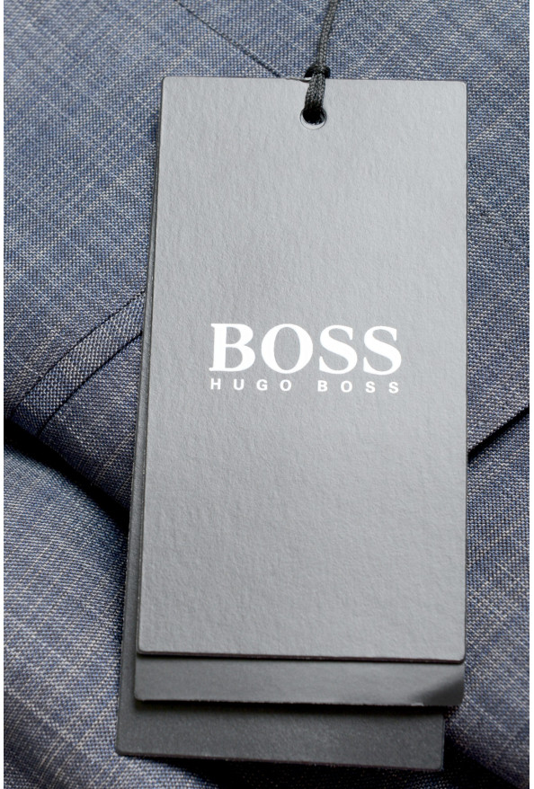 Hugo Boss Men's "Huge6/Genius5" Slim Fit Silk Wool Two Button Suit: Picture 11