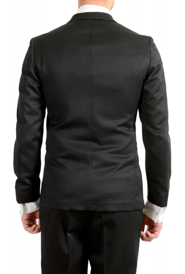 Hugo Boss Men's "Nielsen/Oliwer_1" Black 100% Wool Double Breasted Tuxedo Suit: Picture 6