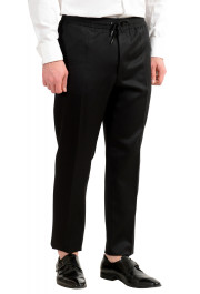 Hugo Boss Men's "Nielsen/Oliwer_1" Black 100% Wool Double Breasted Tuxedo Suit: Picture 9