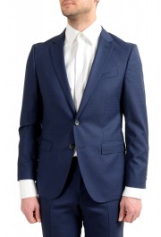 Hugo Boss Men's "Novan5/Ben2" Slim Fit 100% Wool Blue Two Button Suit: Picture 4