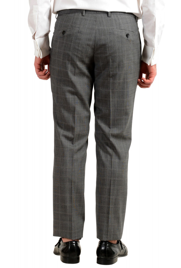 Hugo Boss Men's "Novan5/Ben2" Gray Slim Fit 100% Wool Plaid Two Button Suit: Picture 10