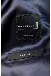 Hugo Boss Men's "Huge6/Genius5" Blue Slim Fit 100% Wool Striped Two Button Suit: Picture 13