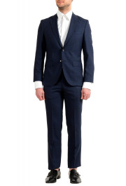 Hugo Boss Men's "Johnstons5/Lenon1" Regular Fit 100% Wool Two Button Suit