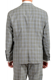 Hugo Boss Men's "Ilan/Farlys192F1" 100% Wool Plaid Double Breasted Suit: Picture 6
