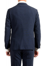 Hugo Boss Men's "Nalton1/Ben2" Slim Fit Blue Wool Plaid Two Button Suit: Picture 6