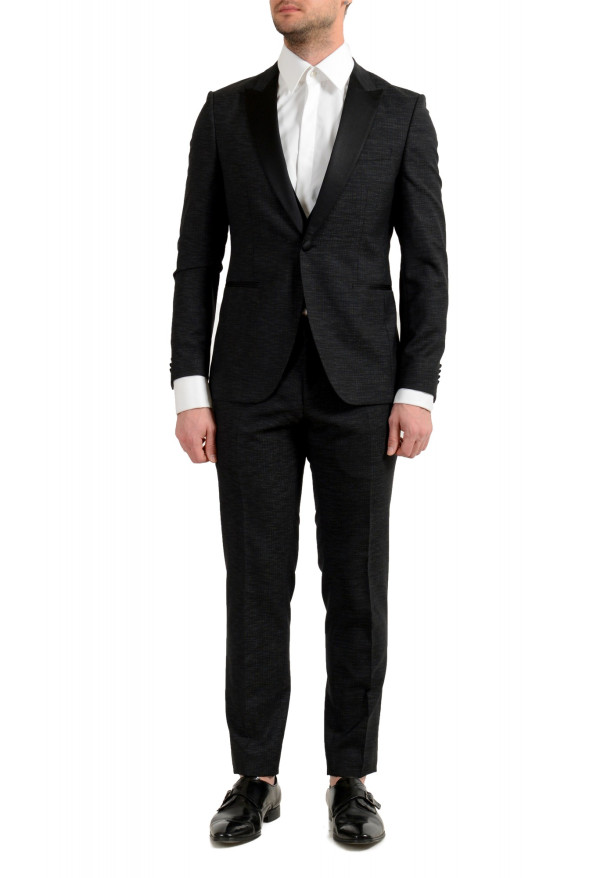 Hugo Boss Men's "Rendal1/Wilden1WE" Extra Slim Fit Wool Three Piece Tuxedo Suit