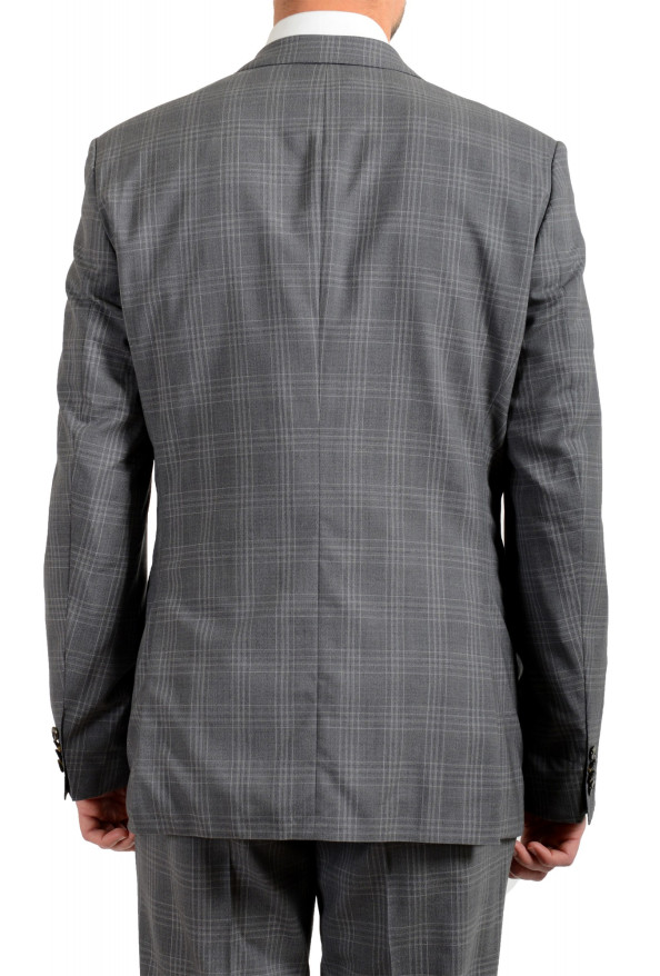 Hugo Boss Men's "Jeckson/Lenon1" Regular Fit 100% Wool Plaid Two Button Suit: Picture 6