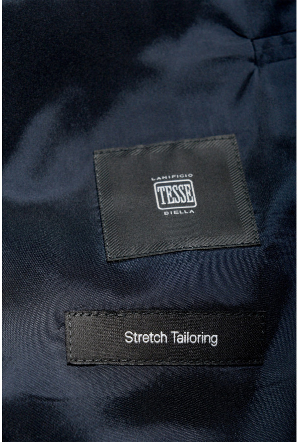 Hugo Boss Men's "Johnstons5/Lenon1" Regular Fit 100% Wool Blue Two Button Suit: Picture 13