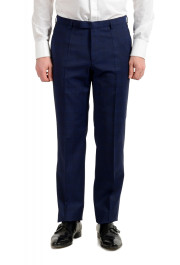 Hugo Boss Men's "Johnstons5/Lenon1" Regular Fit 100% Wool Blue Two Button Suit: Picture 8