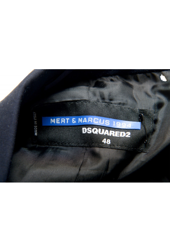 Dsquared2 & "Mert & Marcus 1994" Men's 100% Wool Navy Blue Blazer: Picture 6