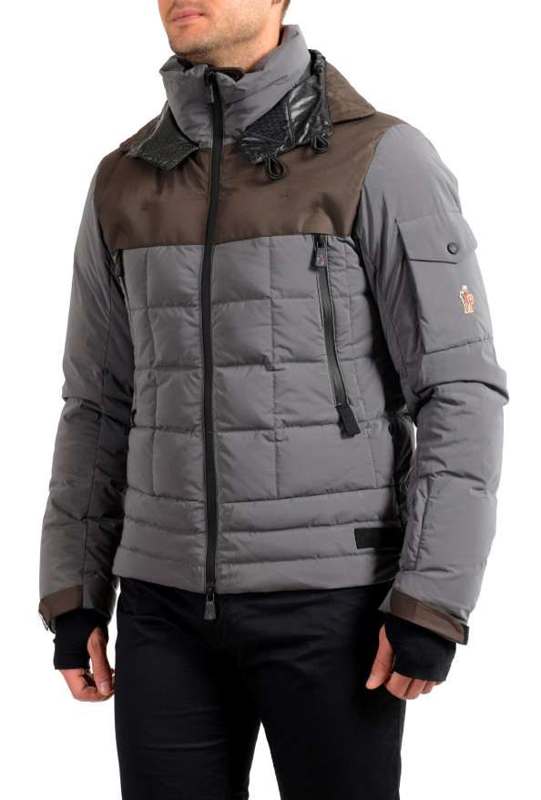 Moncler Men's "CHASSERON" Hooded Full Zip Down Parka Jacket: Picture 3