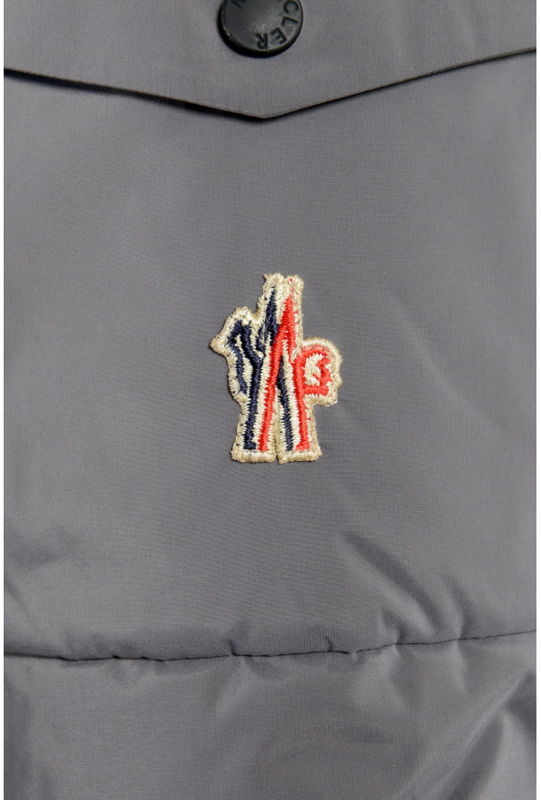 Moncler Men's "CHASSERON" Hooded Full Zip Down Parka Jacket: Picture 6