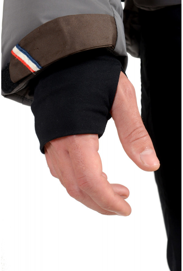 Moncler Men's "CHASSERON" Hooded Full Zip Down Parka Jacket: Picture 8