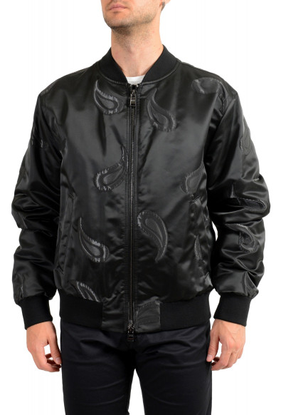 Hugo Boss Men's "Chanton" Black Full Zip Windbreaker Jacket Coat