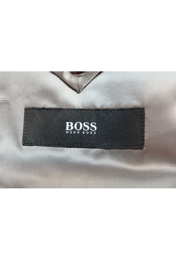 Hugo Boss Men's "Jeckson/Lenon1" Gray Regular Fit 100% Wool Two Button Suit: Picture 12