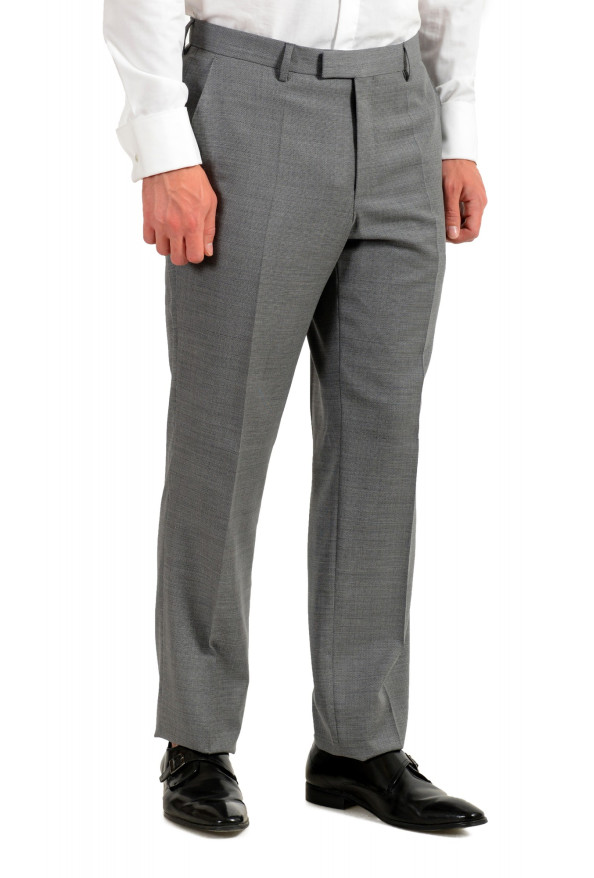 Hugo Boss Men's "Jeckson/Lenon1" Gray Regular Fit 100% Wool Two Button Suit: Picture 9