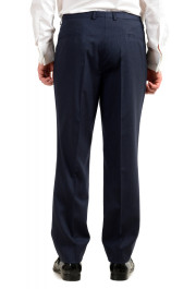 Hugo Boss Men's "Arti/Hesten184V1" Extra Slim Fit Blue Wool Three Piece Suit: Picture 13