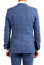 Hugo Boss Men's "Huge6/Genius5" Slim Fit Plaid 100% Wool Two Button Suit: Picture 6