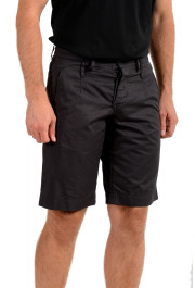 Dolce & Gabbana Men's Dark Gray Linen Casual Shorts: Picture 2